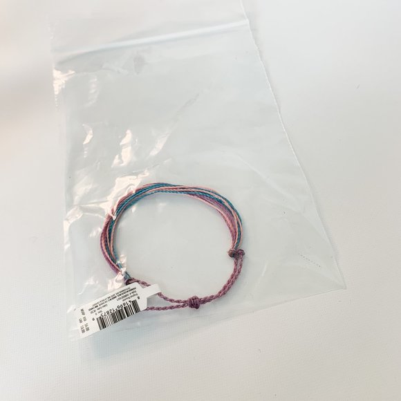 NEW Pure Vida multicolor braided rope adjustable bracelet set of 2 - Picture 2 of 3